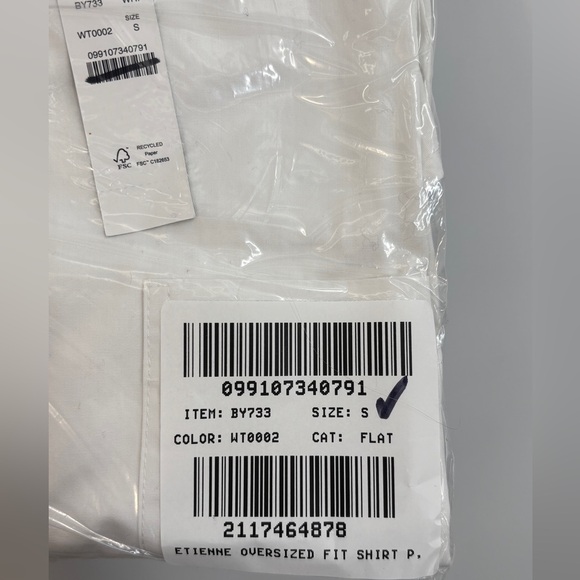 J.Crew Étienne oversized shirt in lightweight oxford - Picture 6 of 7